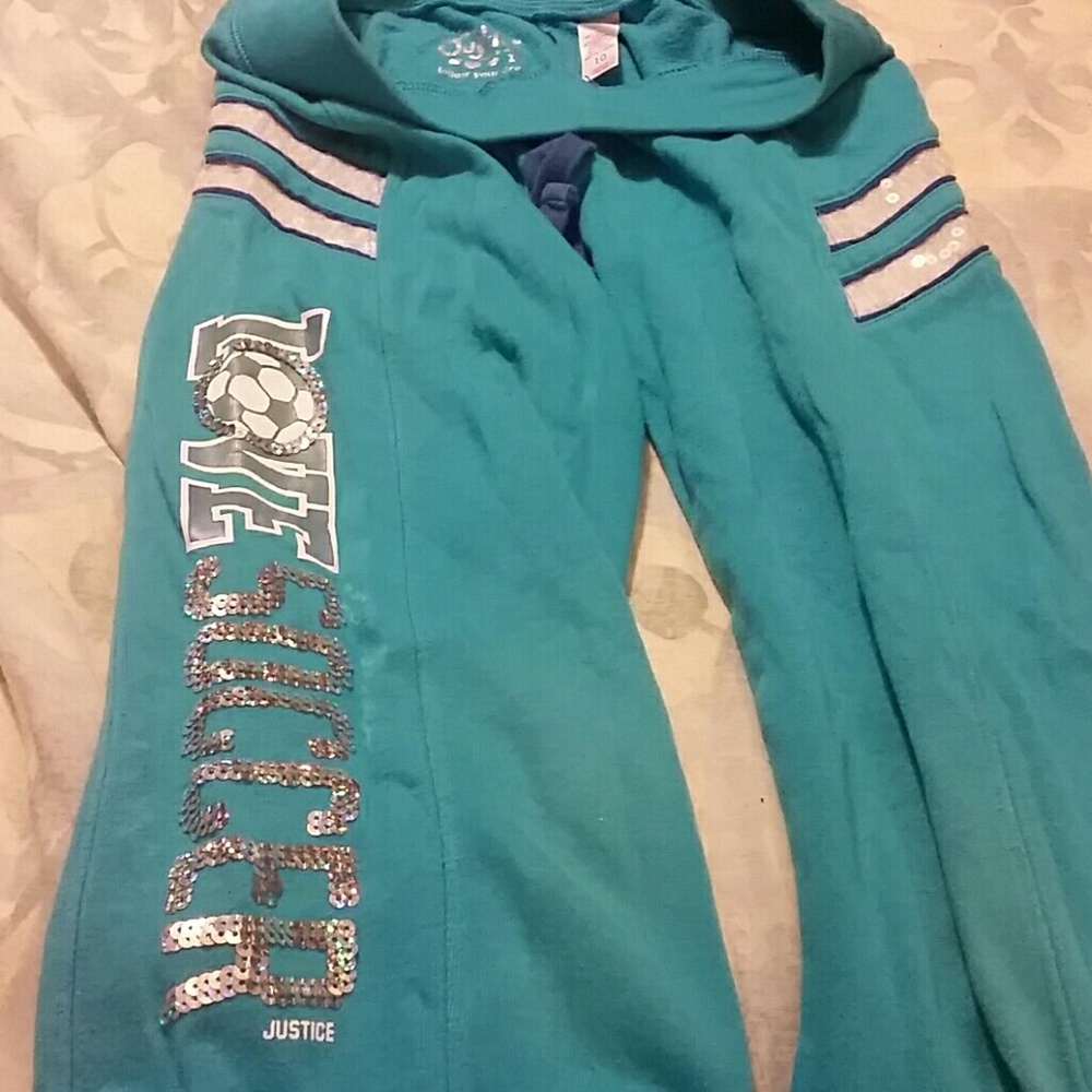 Justice Soccer sweatpants